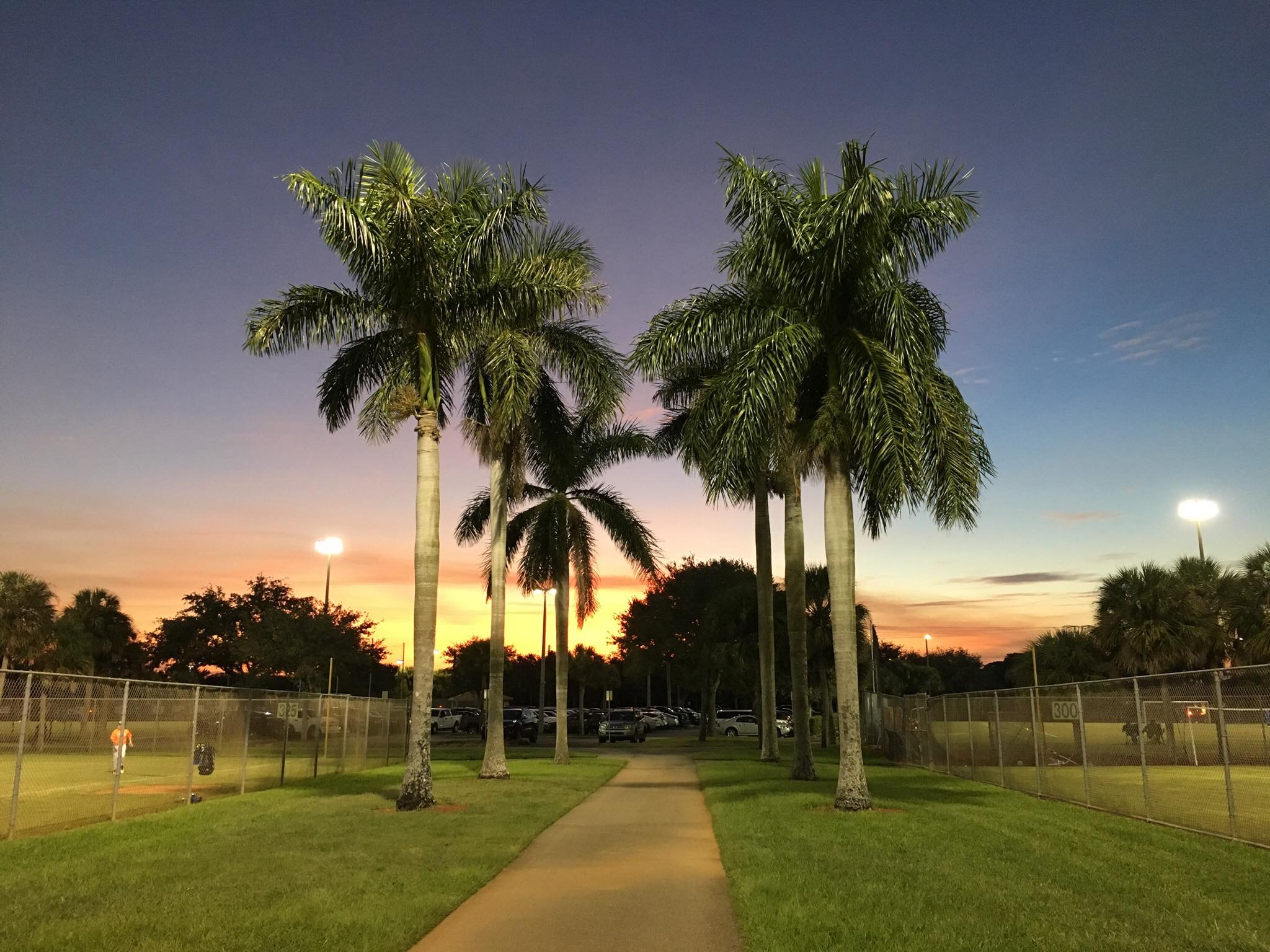 North Community Park sunset